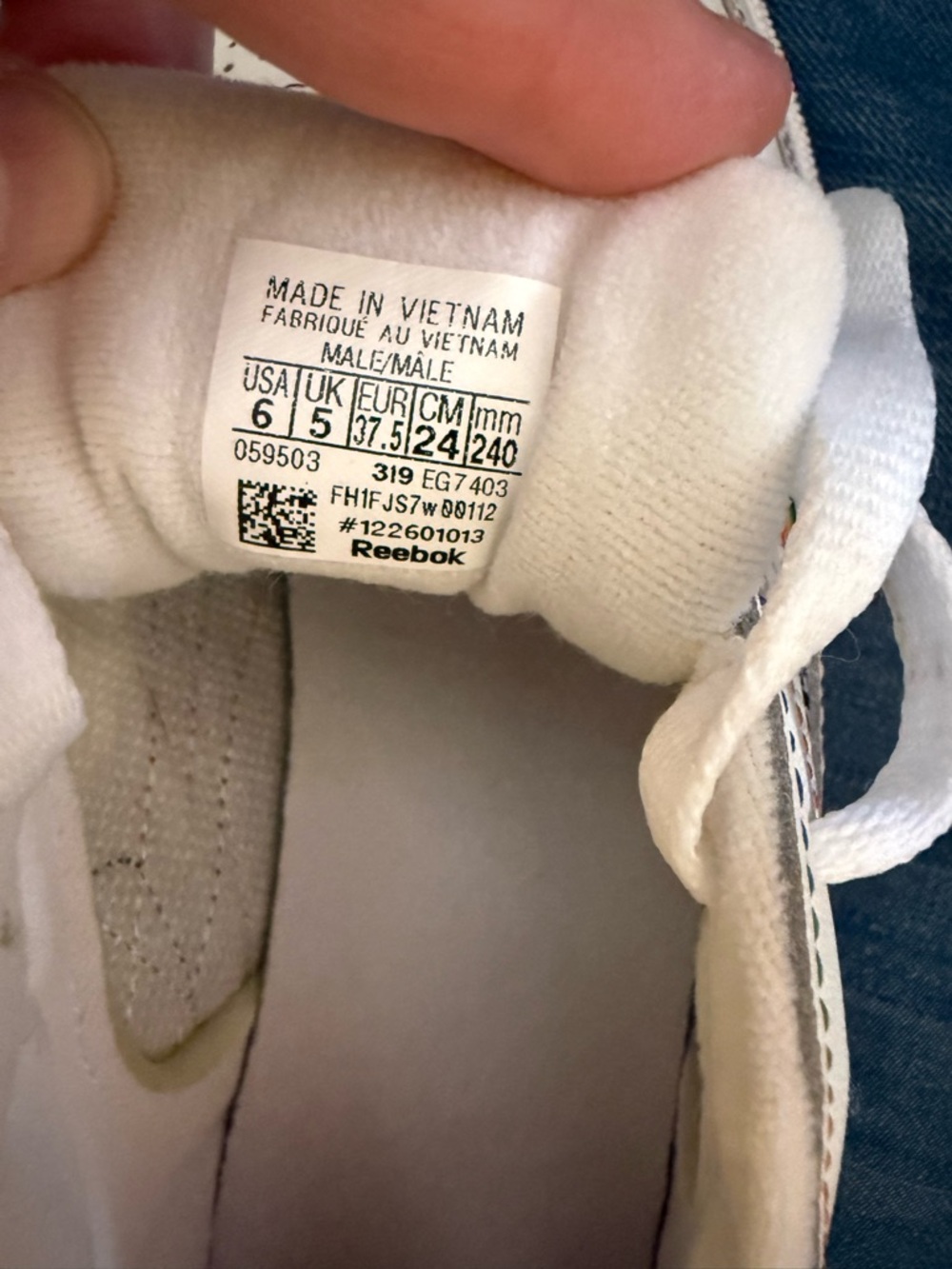 Reebok club C 85 “pride” classic tennis sneakers. - Picture 3 of 12
